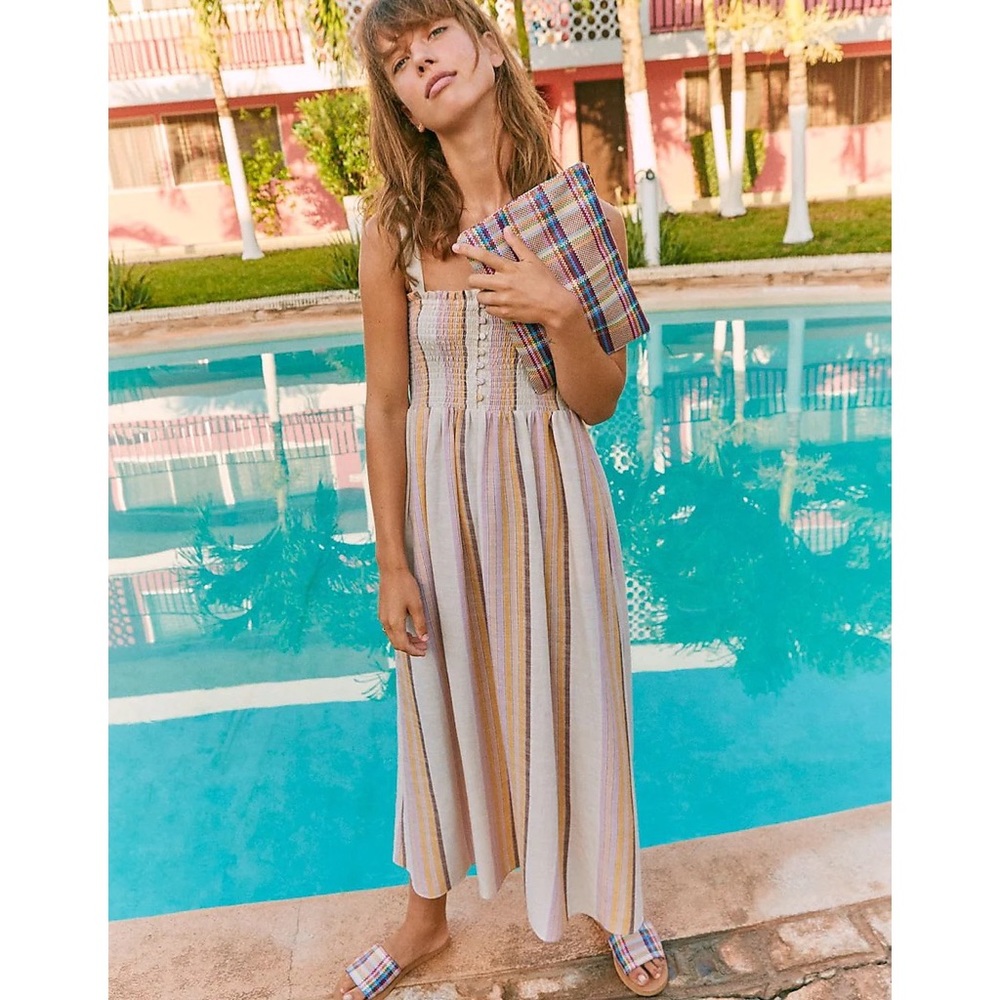 Madewell Colorful Summer Slide Sandal